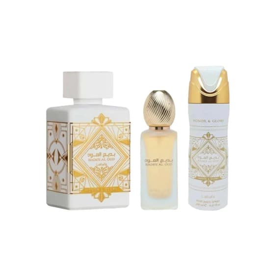 Lattafa Bade'E Al Oud Collection Honor & Glory - 3 Unidades