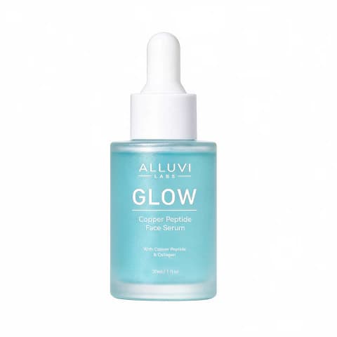 ALLUVI Labs Glow Copper Peptide Face Serum