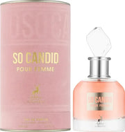 MAISON ALHAMBRA SO CANDID POUR FEMME EDP 100ML