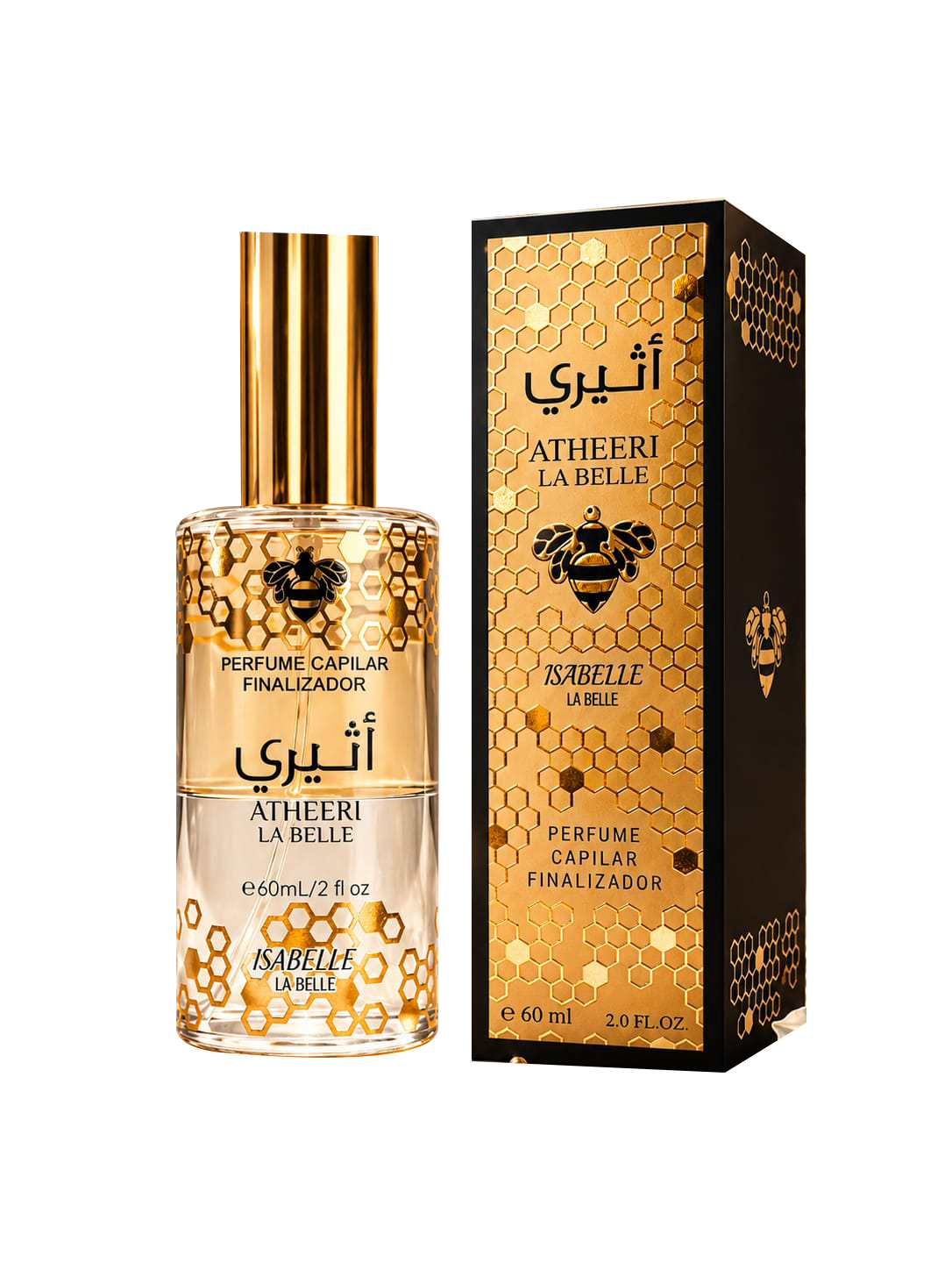 ISABELLE LA BELLE PERFUME CAPILAR ATHEERI 60ML
