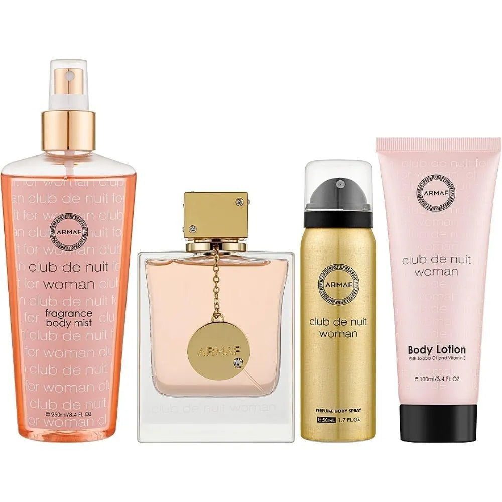ARMAF CLUB DE NUIT WOMAN KIT - 4 UNIDADES