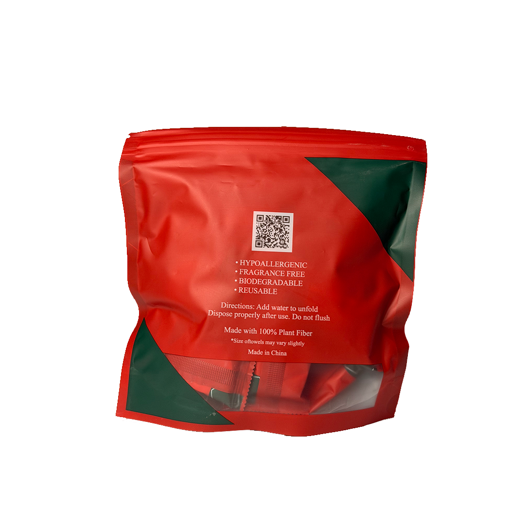 UR-LIFESTAR PREMIUM COMPRESSED TOWEL PACOTE 20PCS 24X30CM