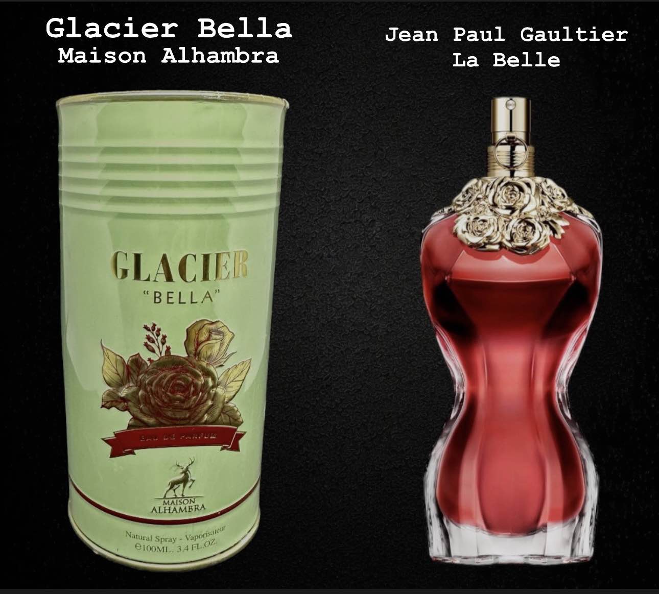MAISON ALHAMBRA GLACIER BELLA EDP 100ML