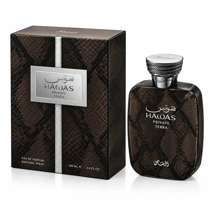 AL RASASI HAWAS PRIVATE TERRA EDP 100ML