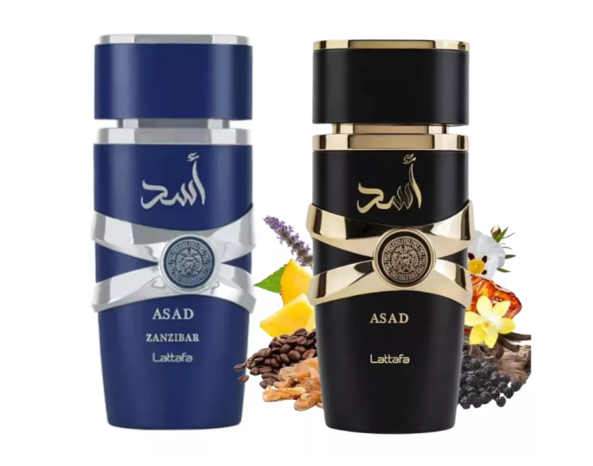 LATTAFA ASAD EDP 100ML + ASAD ZANZIBAR EDP 100ML KIT