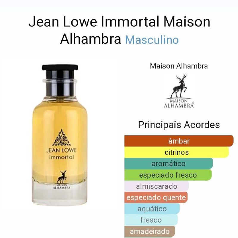 MAISON ALHAMBRA JEAN LOWE IMMORTAL EDP 100ML