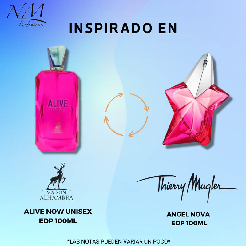MAISON ALHAMBRA ALIVE NOW EDP 100ML