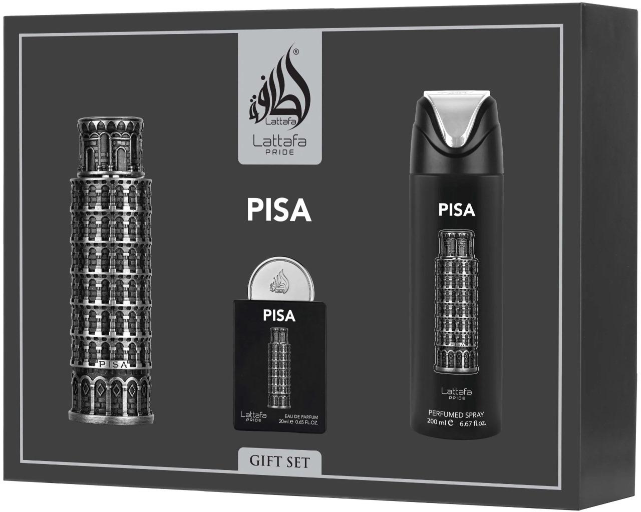 LATTAFA PISA KIT - 3 PRODUTOS