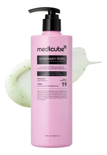 MEDICUBE ROSEMARY PDRN COOLING THICKENING SHAMPOO 400ML