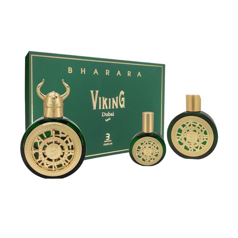 BHARARA VIKING DUBAI EDP 100ML KIT - 3 UNIDADES