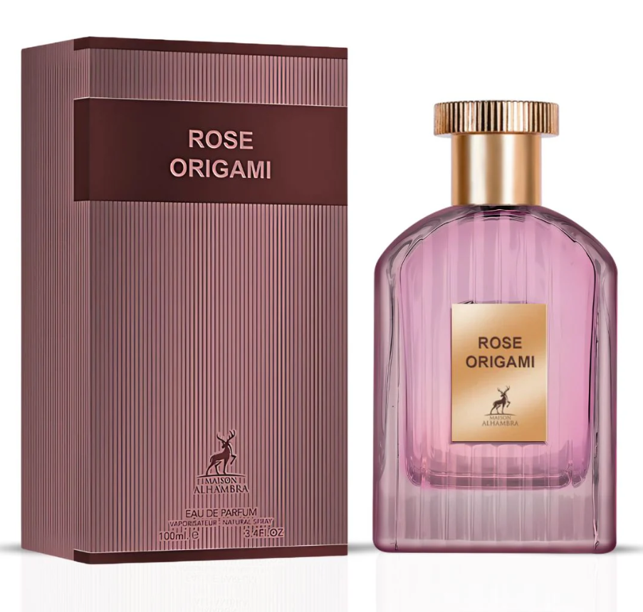 MAISON AL HAMBRA ROSE ORIGAMI EDP 100ML