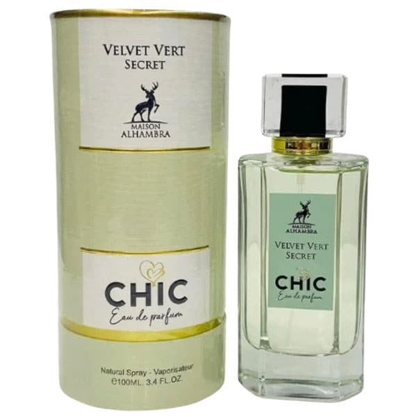 MAISON ALHAMBRA CHIC VELVET VERT EDP 100ML