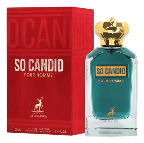 MAISON ALHAMBRA SO CANDID POUR HOMME EDP 100ML