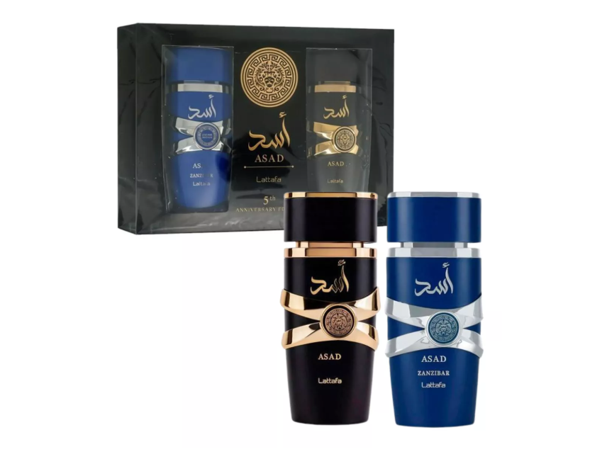 LATTAFA ASAD EDP 100ML + ASAD ZANZIBAR EDP 100ML KIT