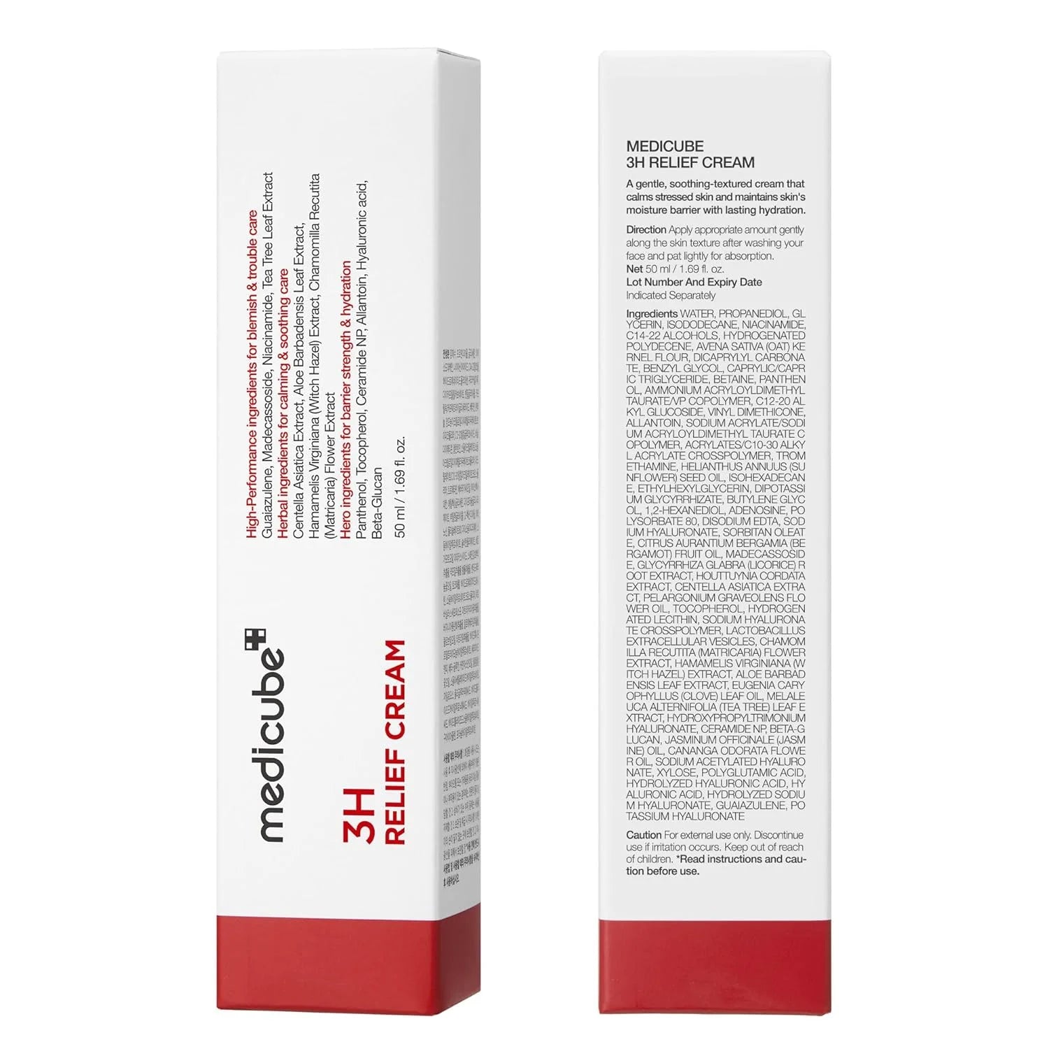 MEDICUBE 3H RELIEF CREAM 50ML
