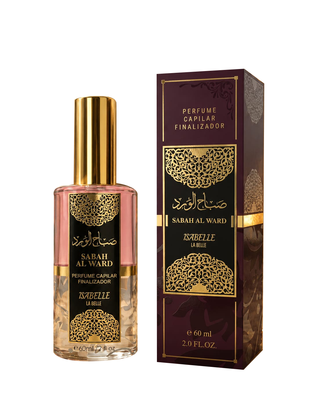 ISABELLE LA BELLE PERFUME CAPILAR SABAH AL WARD 60ML
