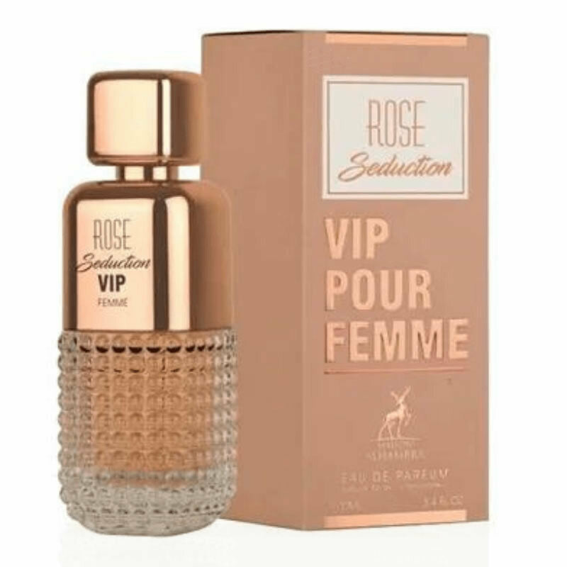 MAISON AL HAMBRA VIP POUR FEMME ROSE SEDUCTION EDP 100ML