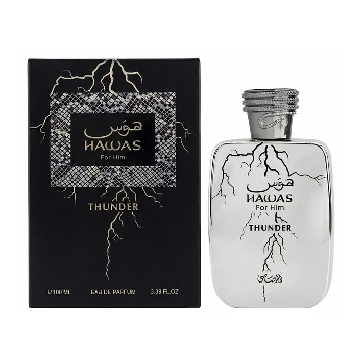 AL RASASI HAWAS THUNDER FOR HIM EDP 100ML
