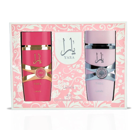 LATTAFA YARA EDP 100ML + YARA CANDY EDP 100ML KIT