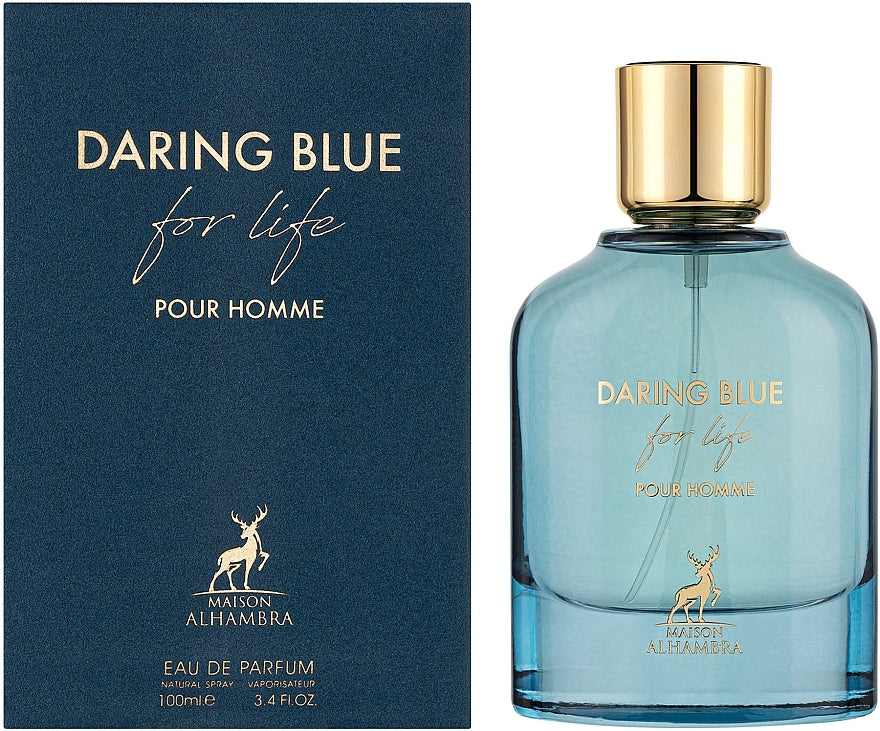 MAISON ALHAMBRA DARING BLUE EDP 100ML